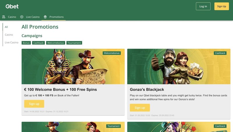 Willkommen bei QBet Casino: Erfahren Sie über die Bonusbedingungen und mehr